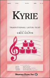 Kyrie SATB choral sheet music cover